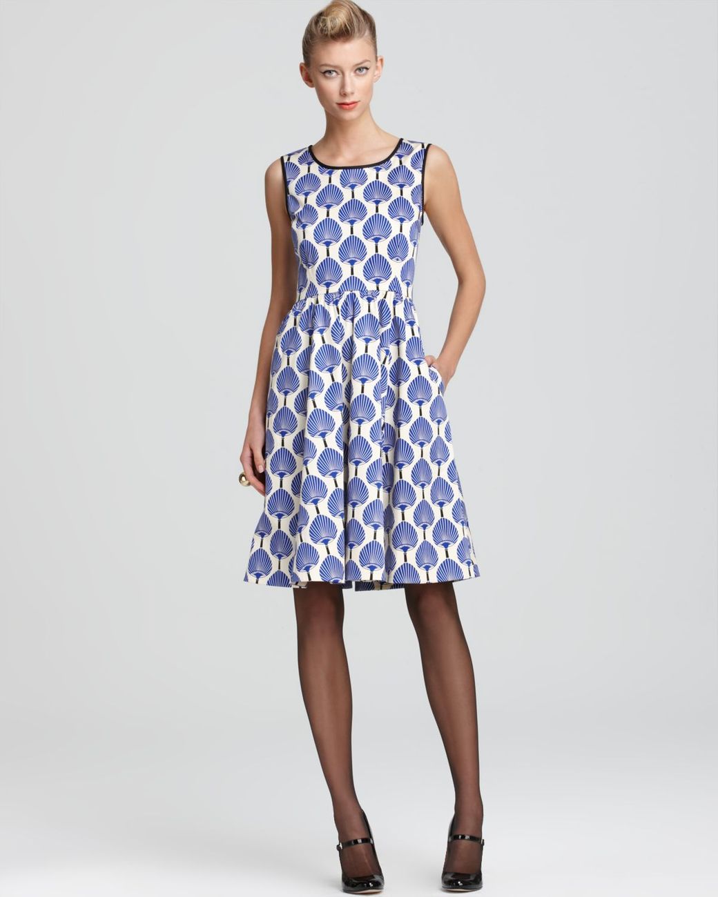 Kate Spade Florence Broadhurst Print Matty Dress in Blue | Lyst