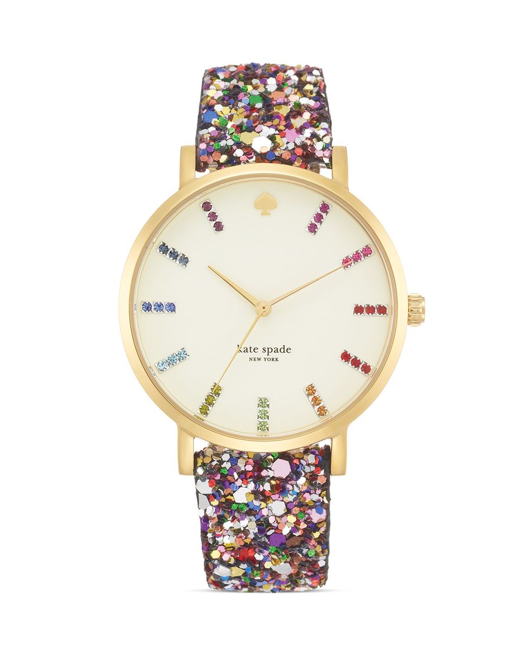 Kate Spade Multi Glitter Interchangeable Strap Watch Gift Set | Lyst