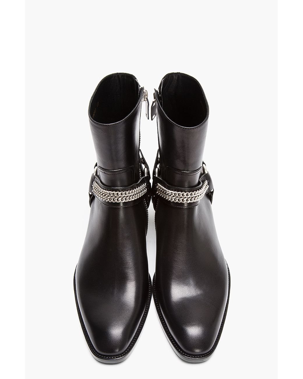 Saint laurent 2025 chain boots