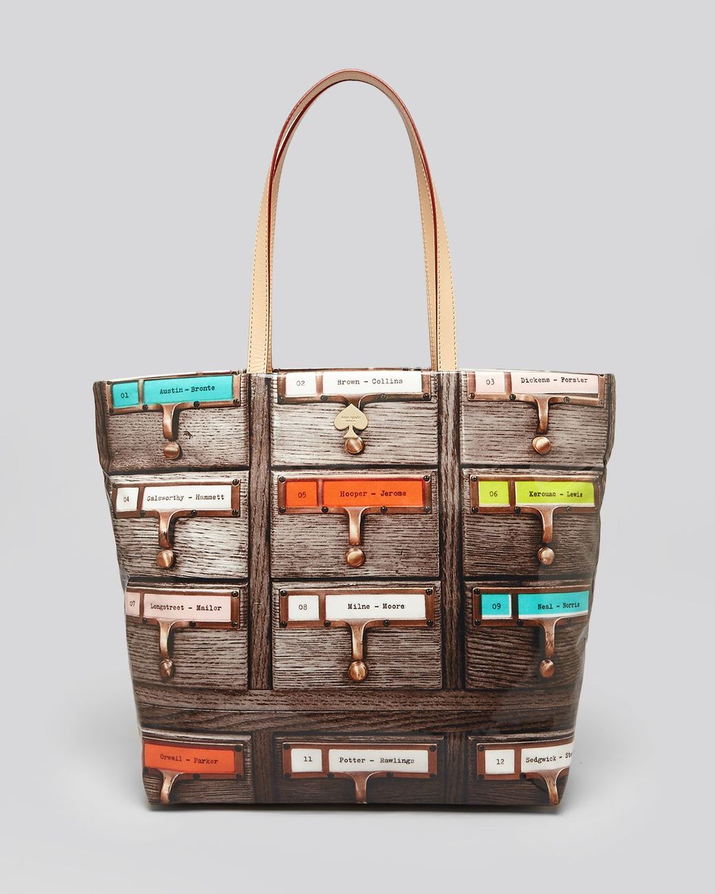 Kate Spade Tote Required Reading Bon Shopper in Brown Lyst