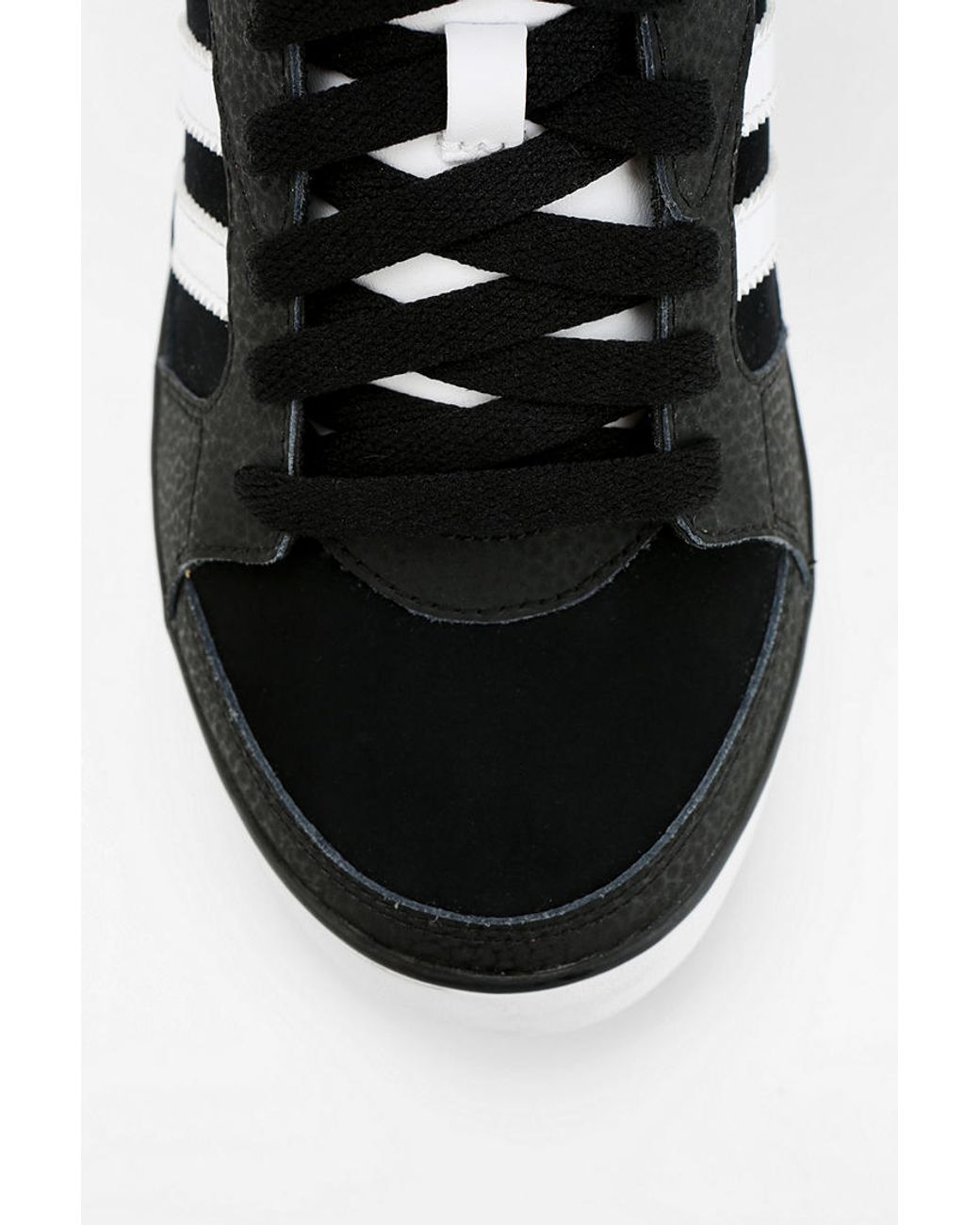 Urban Outfitters Adidas Amberlight Hidden Wedge Hightop Sneaker in Black |  Lyst