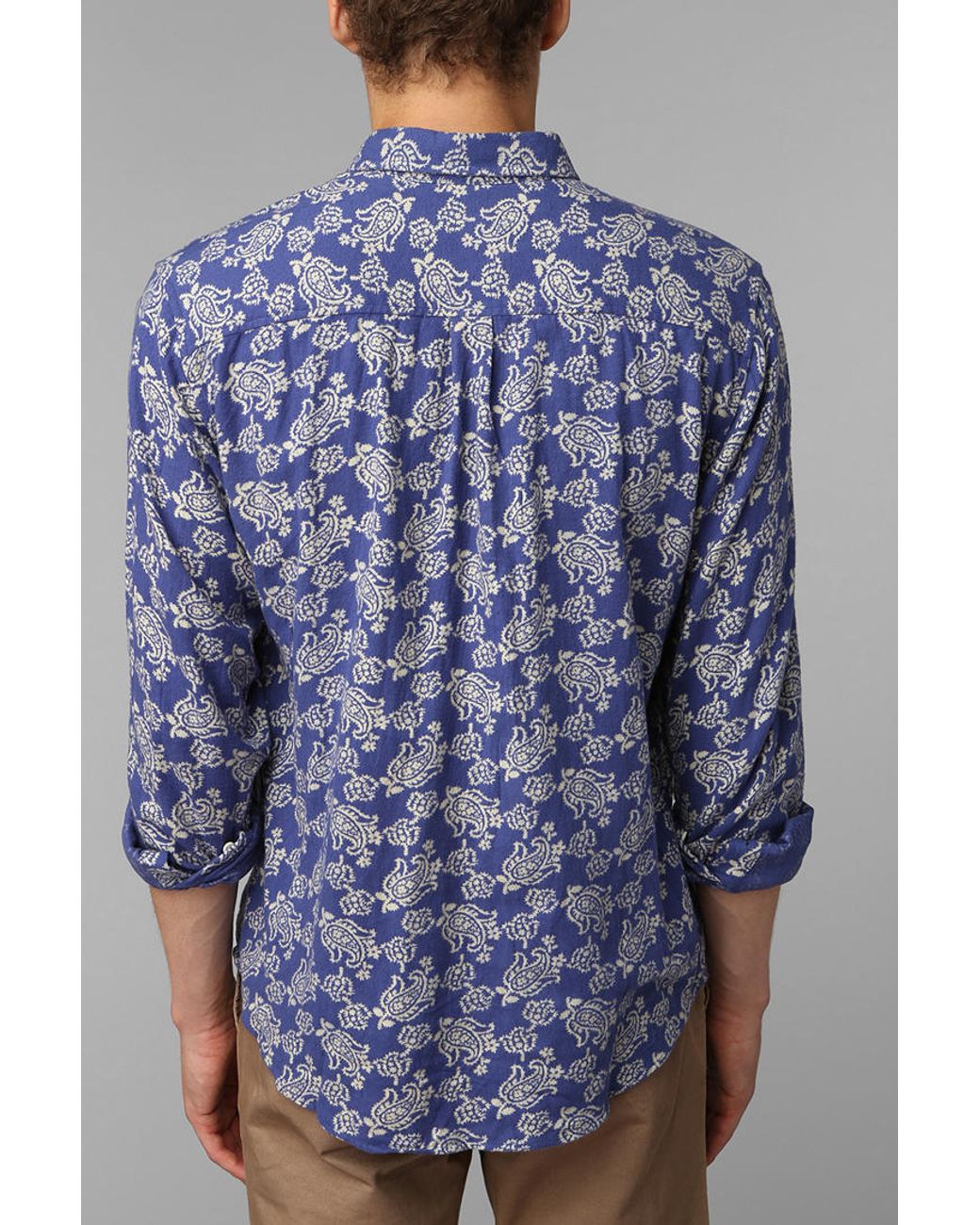 Stapleford Rips Paisley Flannel Shirt 