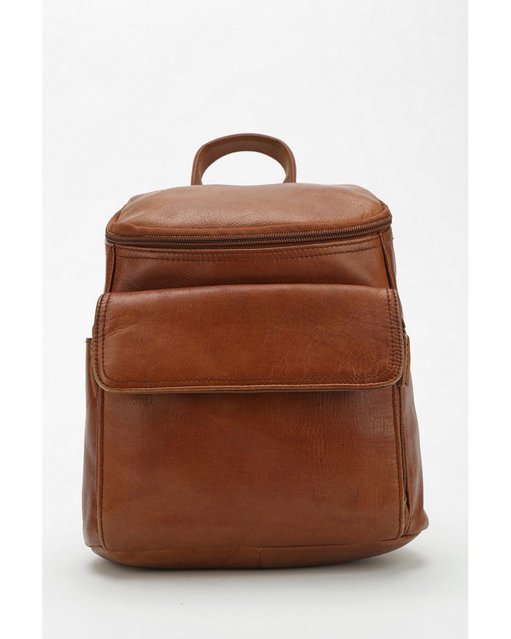Asosa Convertible Backpack Rust Brown