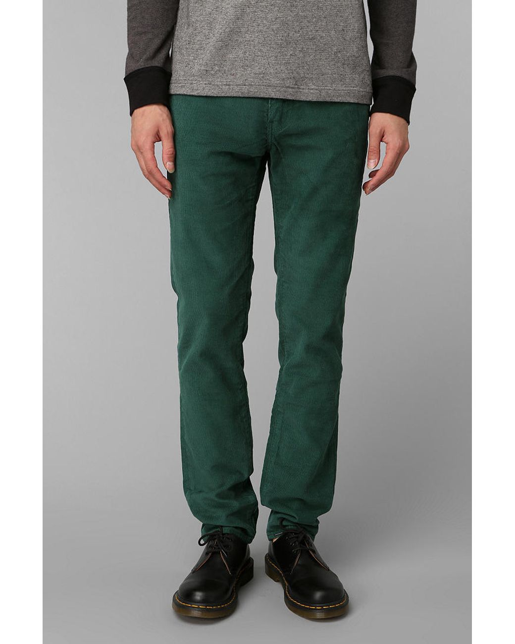Urban Outfitters Levis 511 Corduroy Pant in Green for Men | Lyst