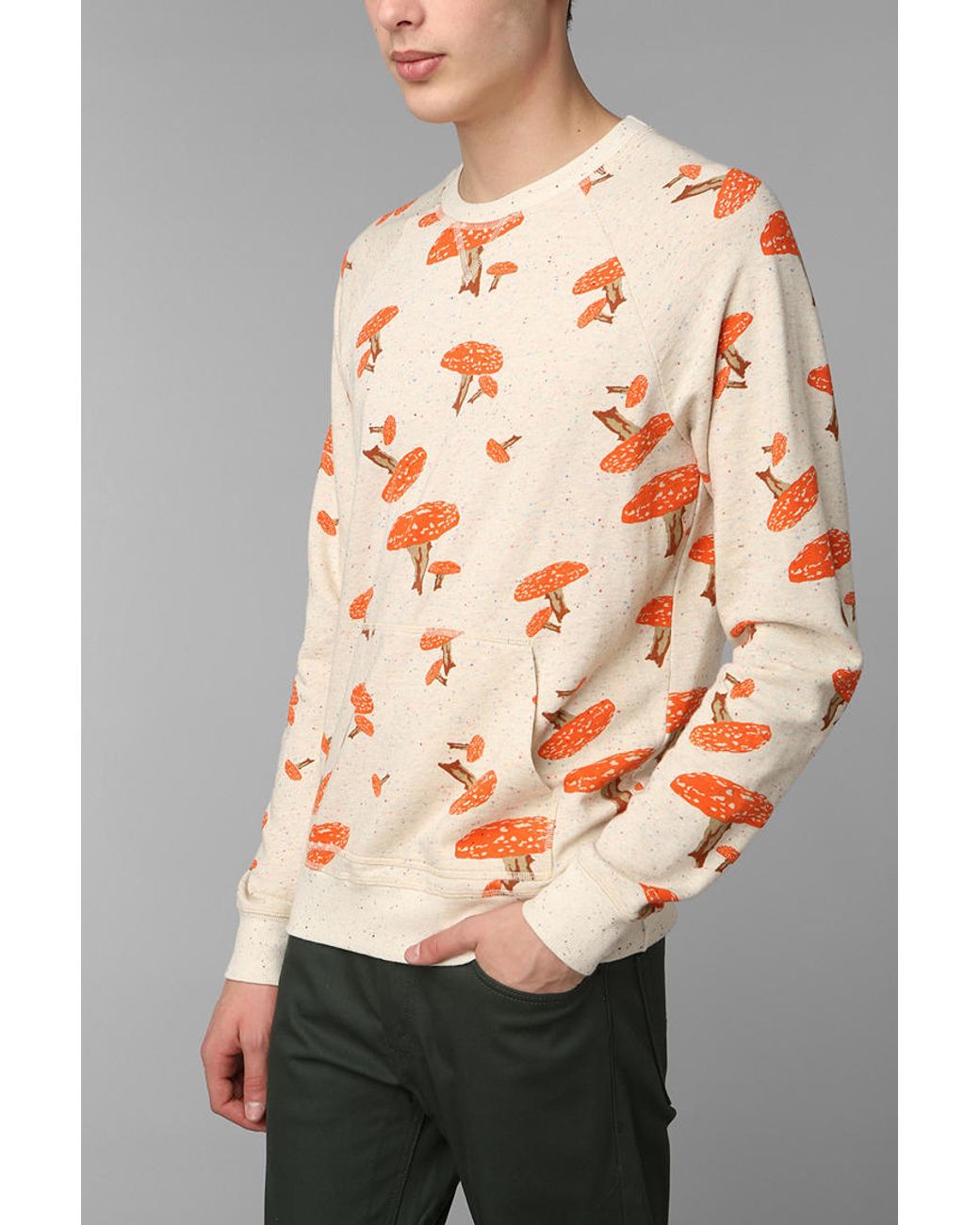 Urban Outfitters Koto Mushroom Sweatshirt in Orange for Men | Lyst