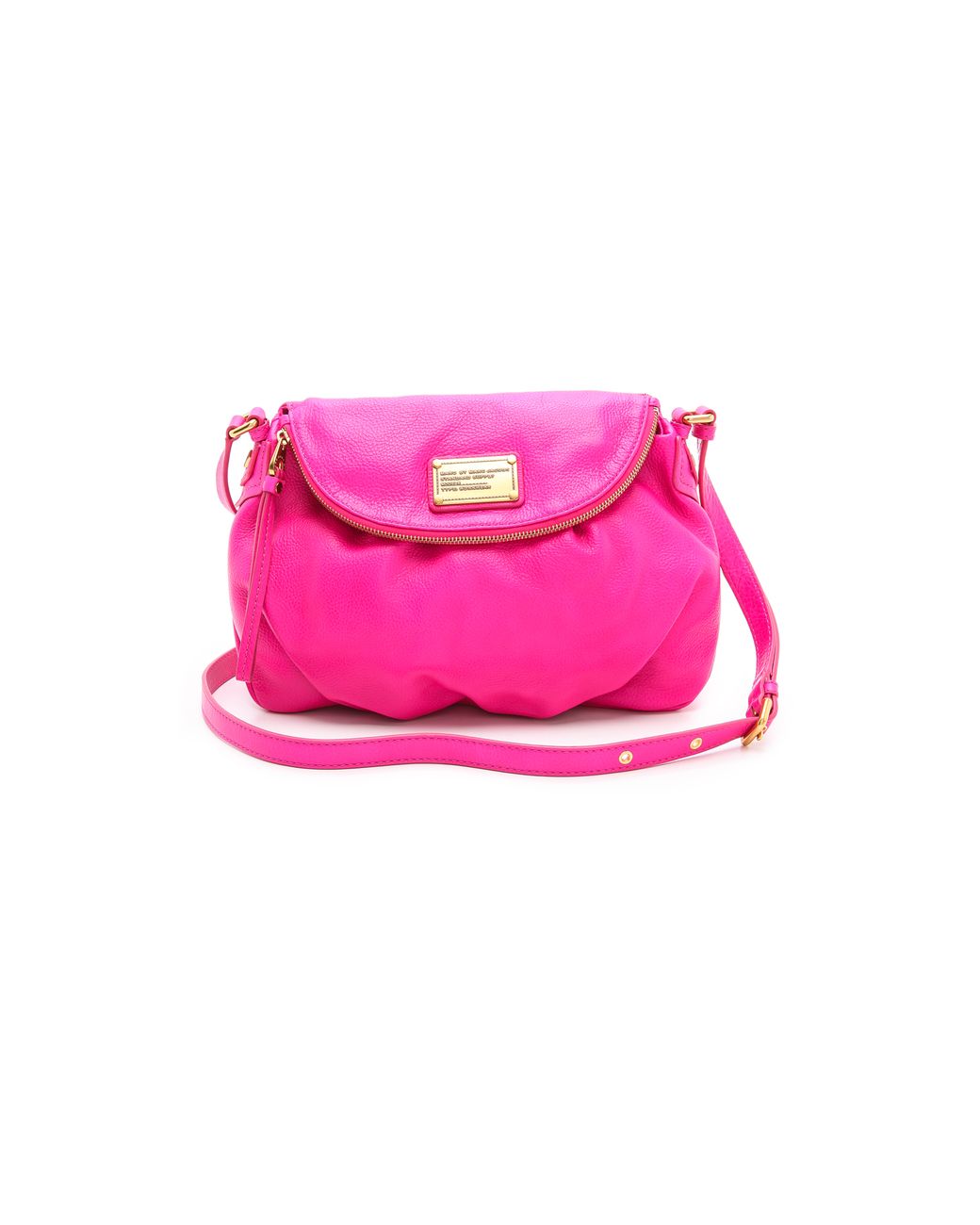 Marc By Marc Jacobs Classic Q Natasha Cross Body Bag in Pink | Lyst