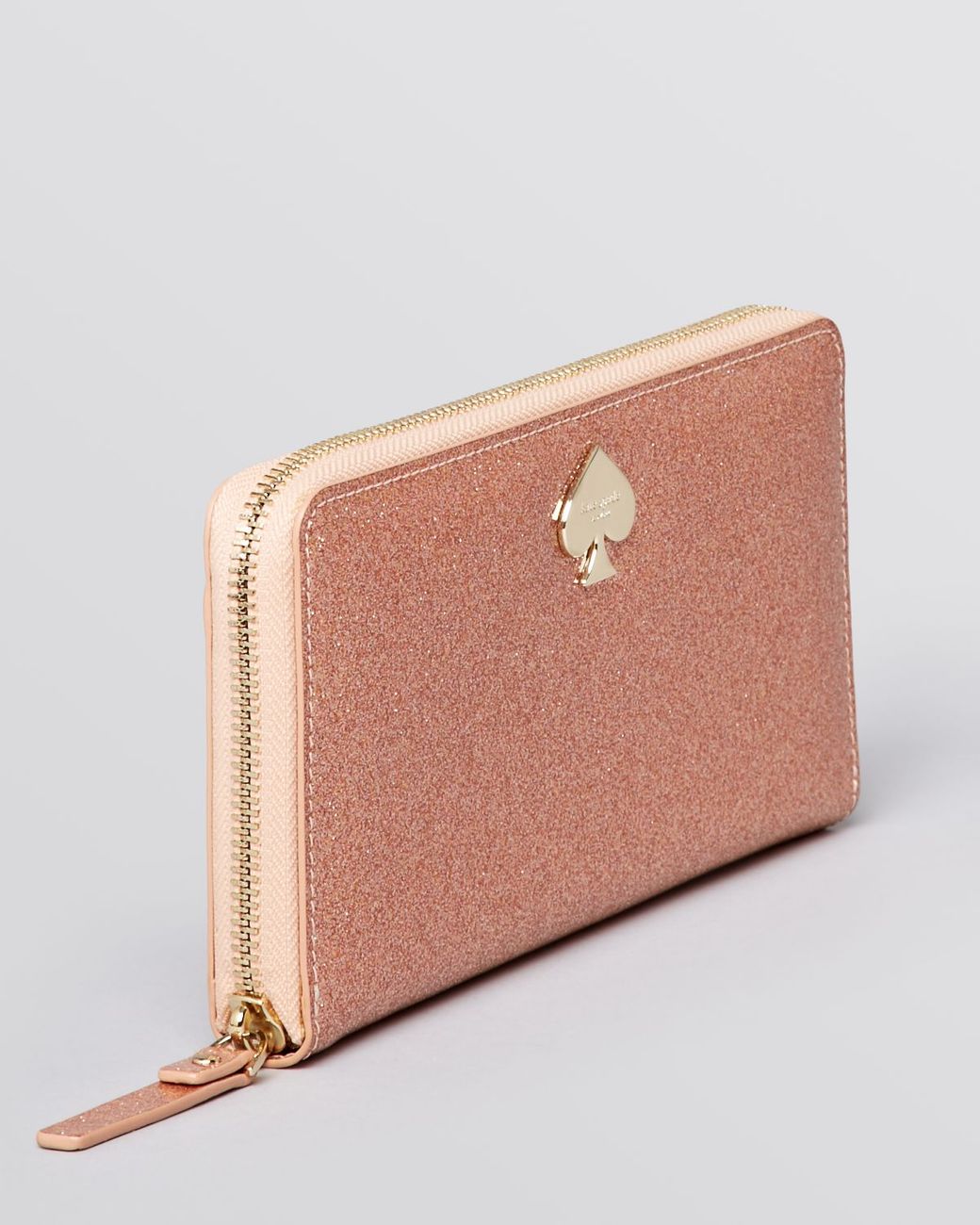 Kate Spade Lacey Glitter Bug Wallet in Pink | Lyst