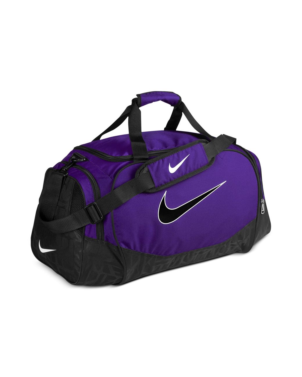 Nike Medium Logo Duffle Bag in Purple for Men | Lyst