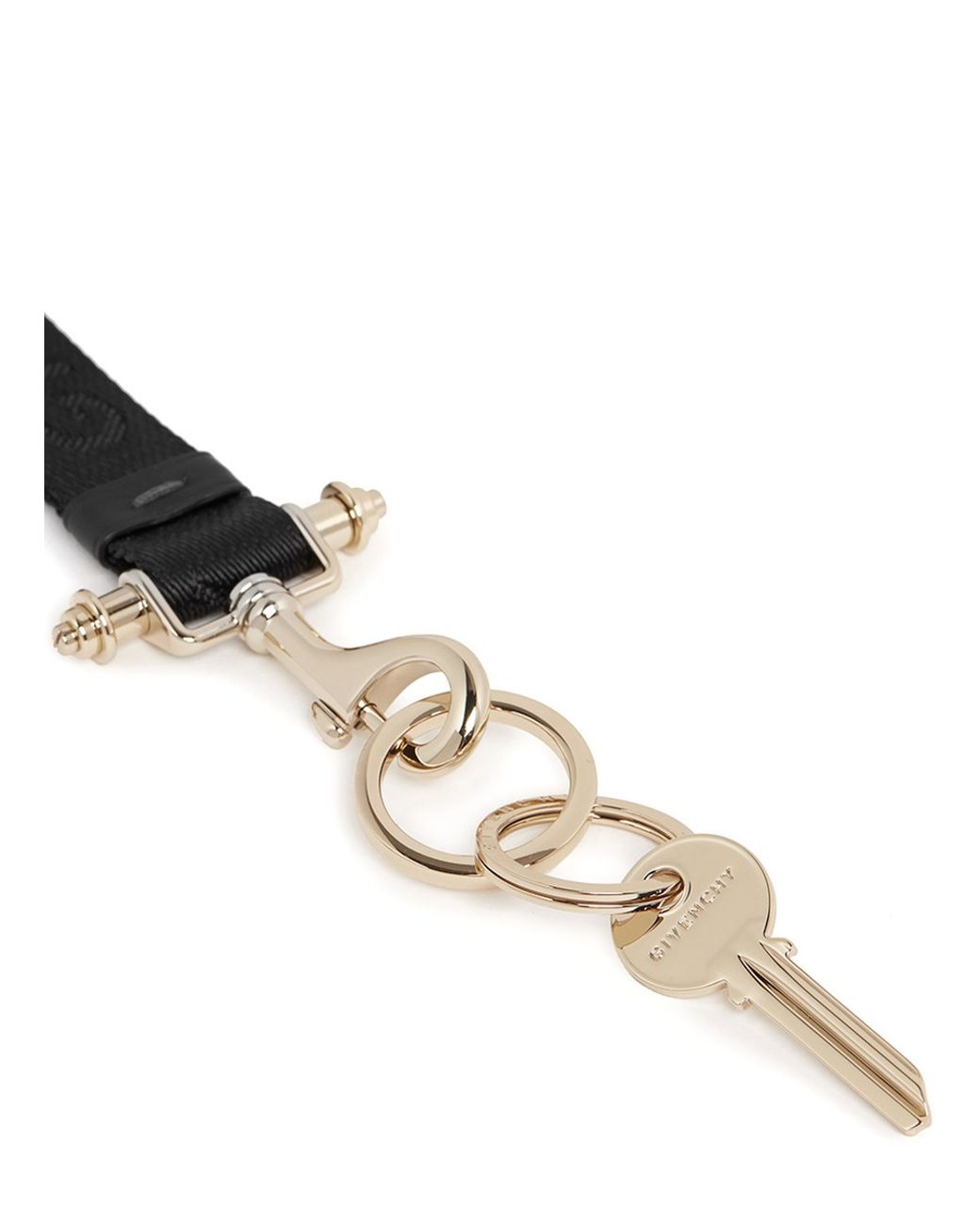 Givenchy Lanyard Keychain in Black for Men