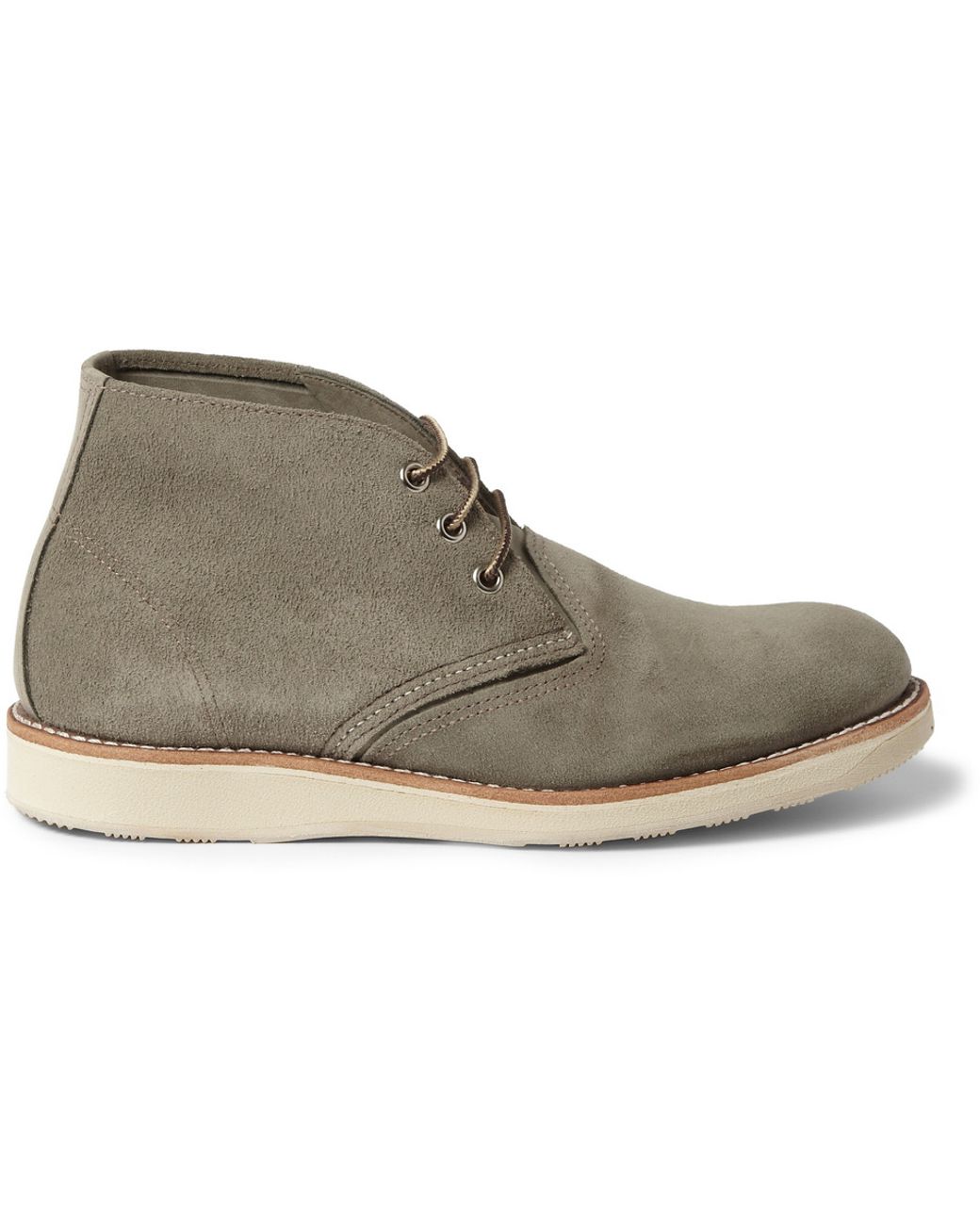 red wing chukka suede