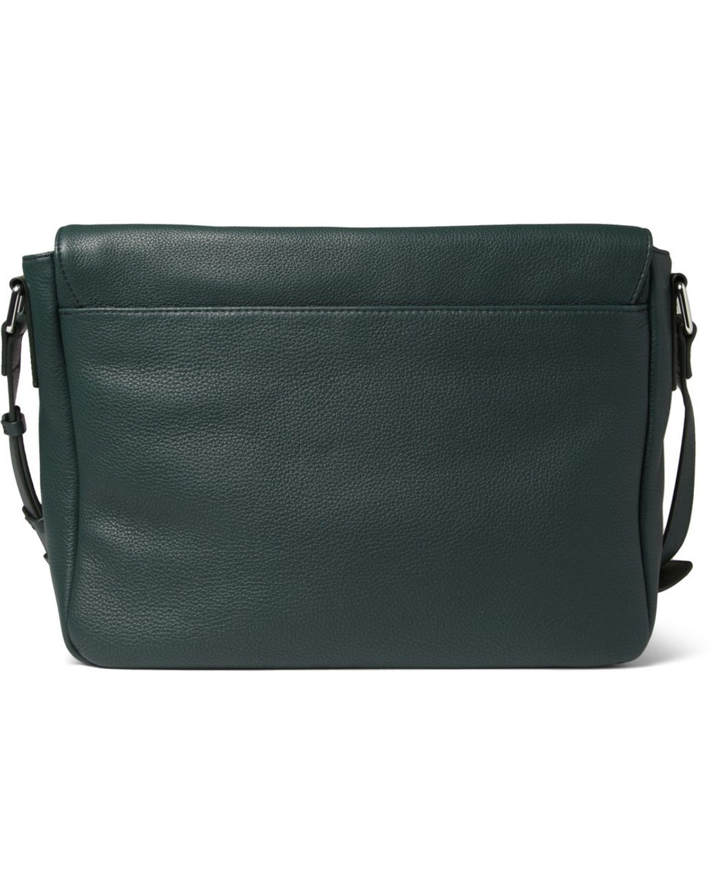 Marc By Marc Jacobs Fullgrain Leather Messenger Bag in Green for Men Lyst