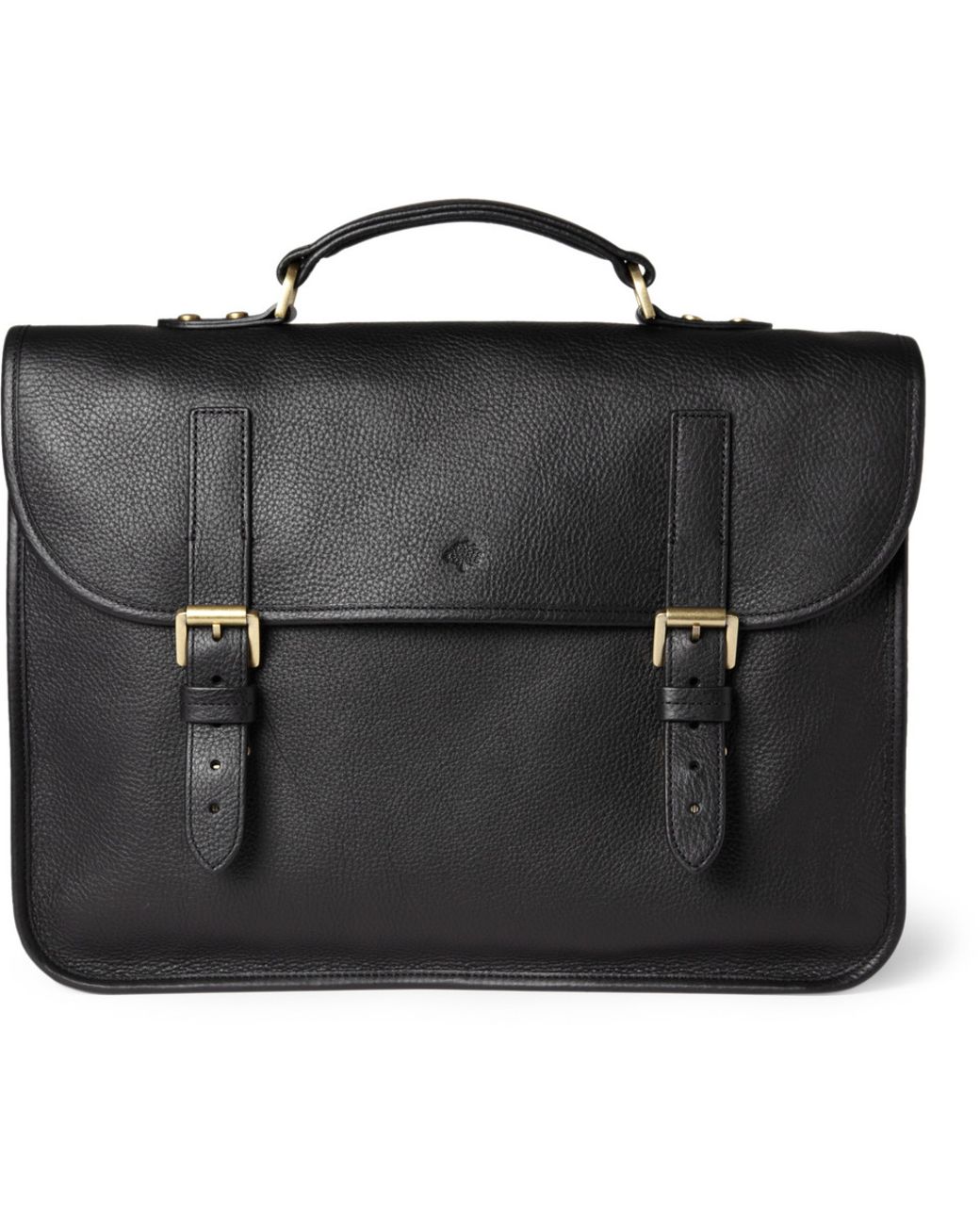 Mulberry Elkington Leather Briefcase in Black for Men Lyst