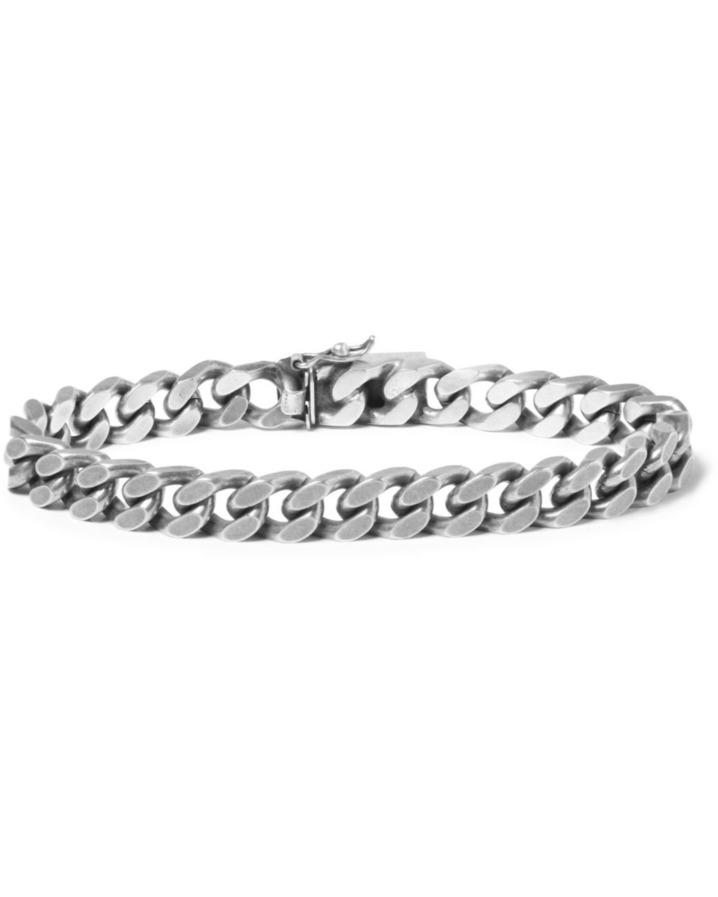 Saint laurent bracelet silver deals