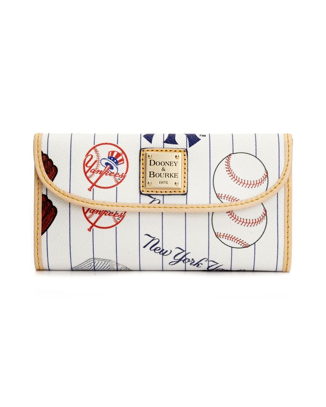 Dooney & Bourke New York Yankees Wallet in White Lyst