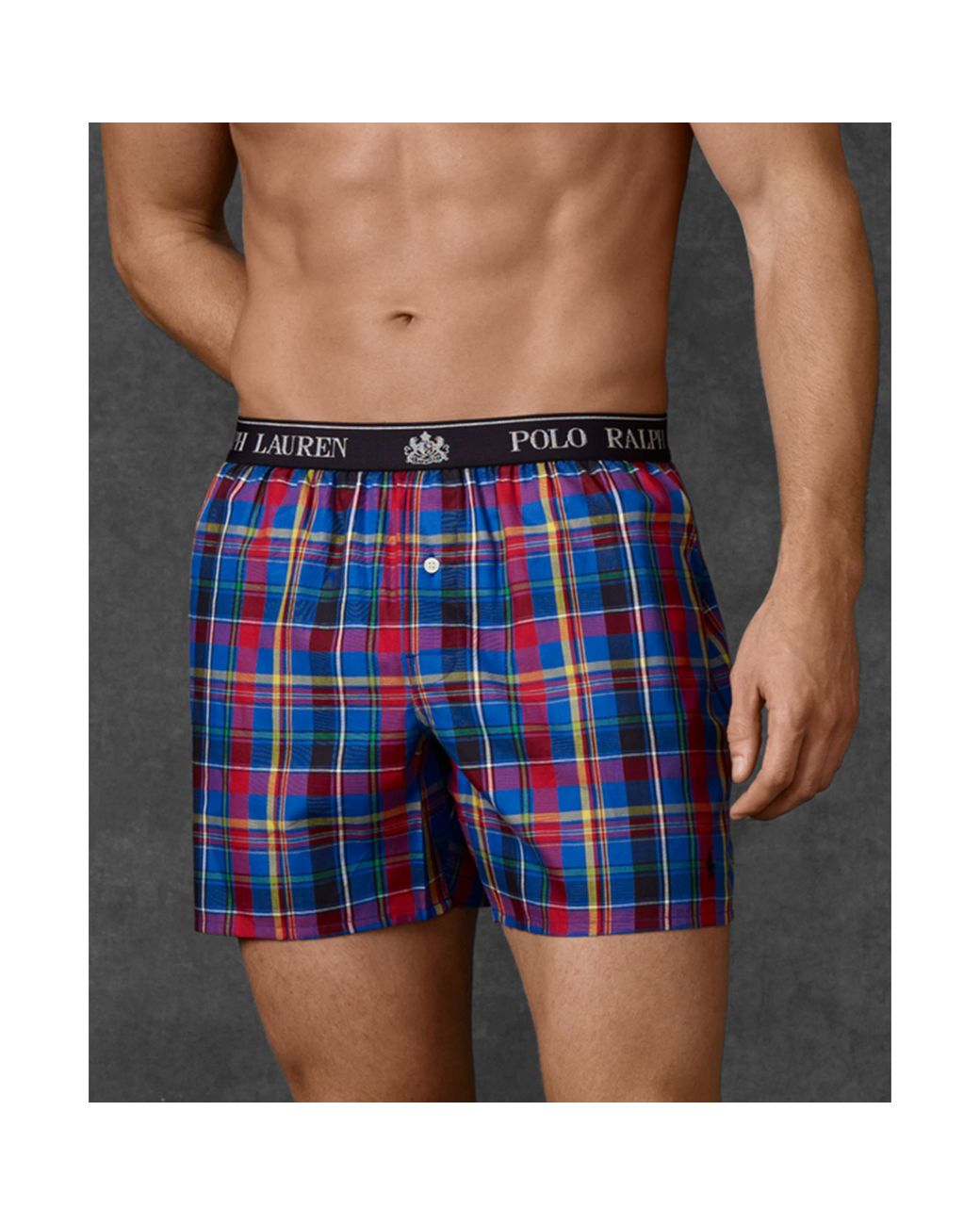 Monogrammed Boxers / Women's Boxer Shorts / Personalized Plaid