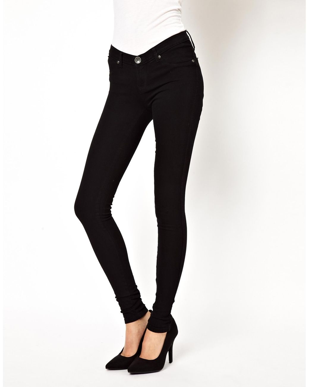 Dr. Denim Kissy Jeggings in Black | Lyst