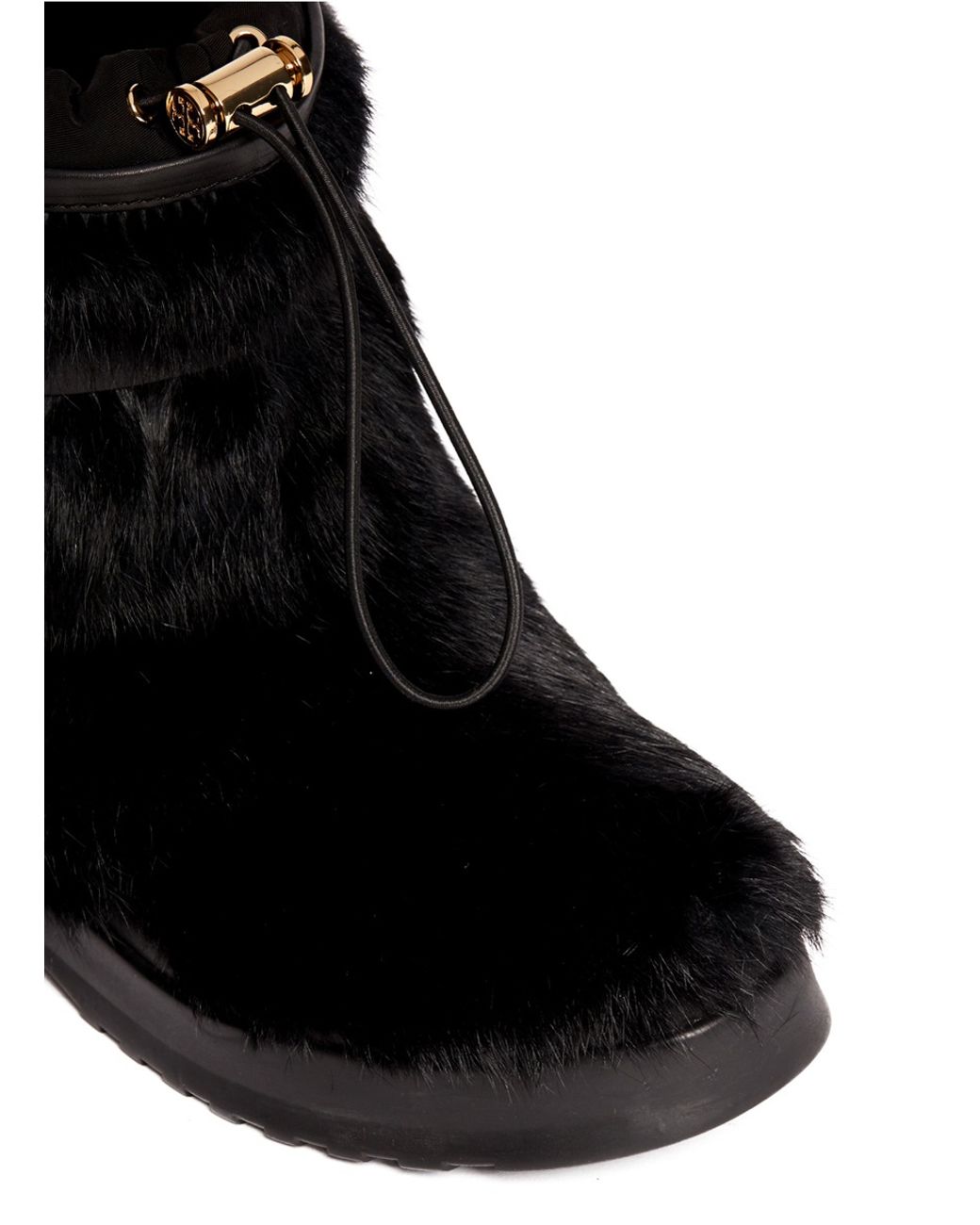 Tory Burch Morgan Rabbit Fur Boots in Black | Lyst Tory Burch Morgan Rabbit Fur Boots in Black | Lyst