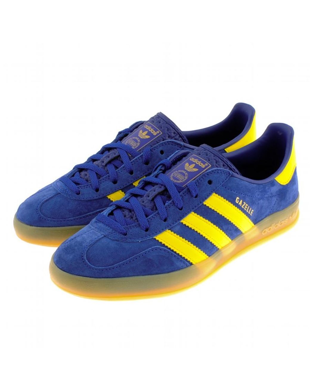 adidas Originals Gazelle Indoor Trainers in Blue for Men | Lyst UK