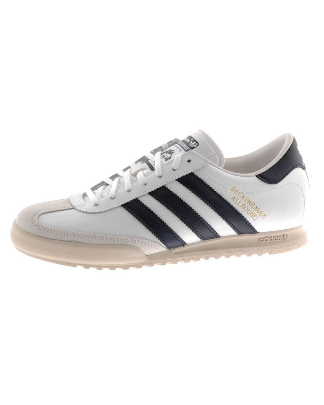 adidas Originals Beckenbauer Trainers in White for |