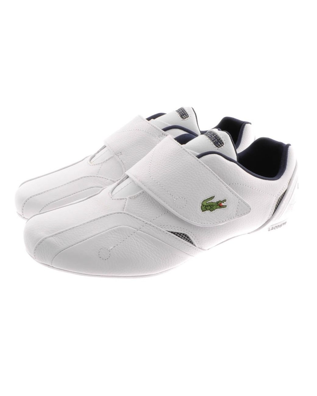 Lacoste trainers deals velcro strap