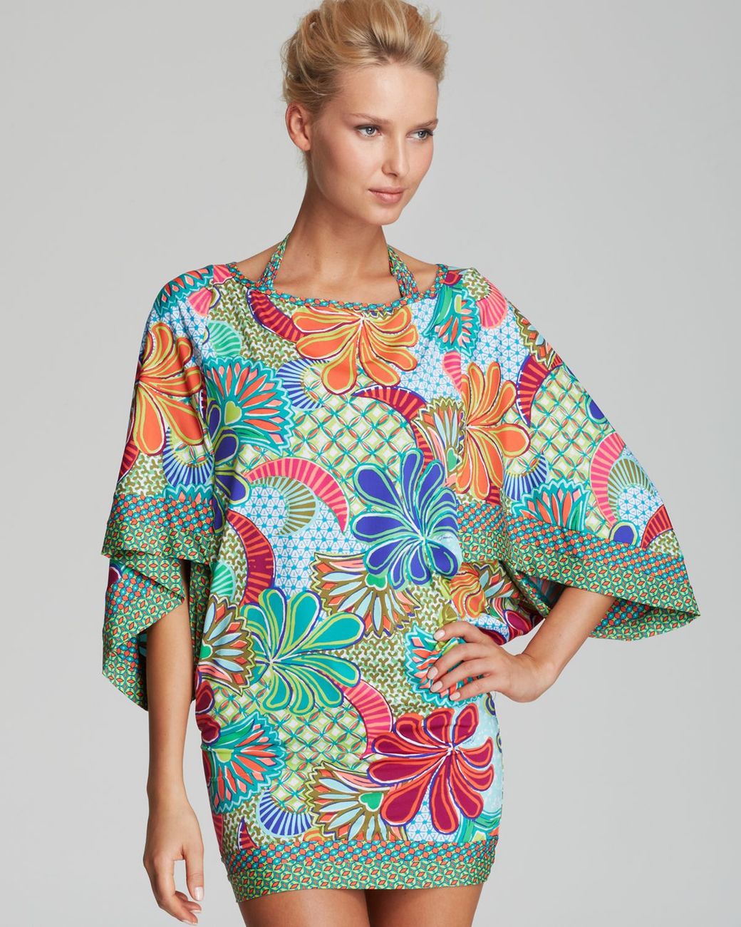 Trina Turk Zanzibar Swim Cover Up Tunic Lyst