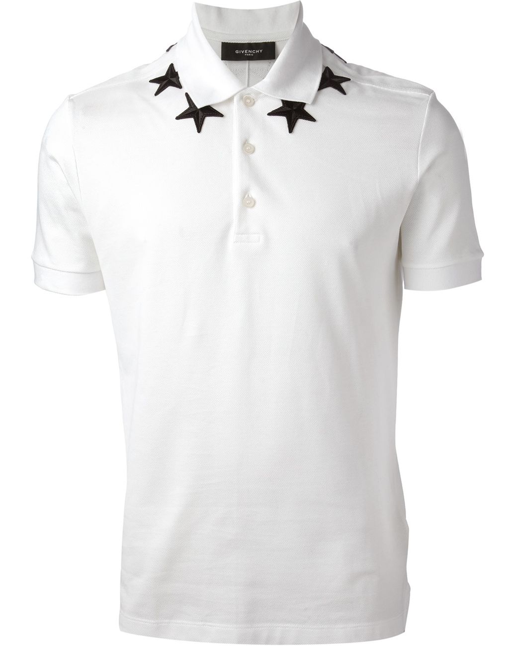 Givenchy white polo black stars discount