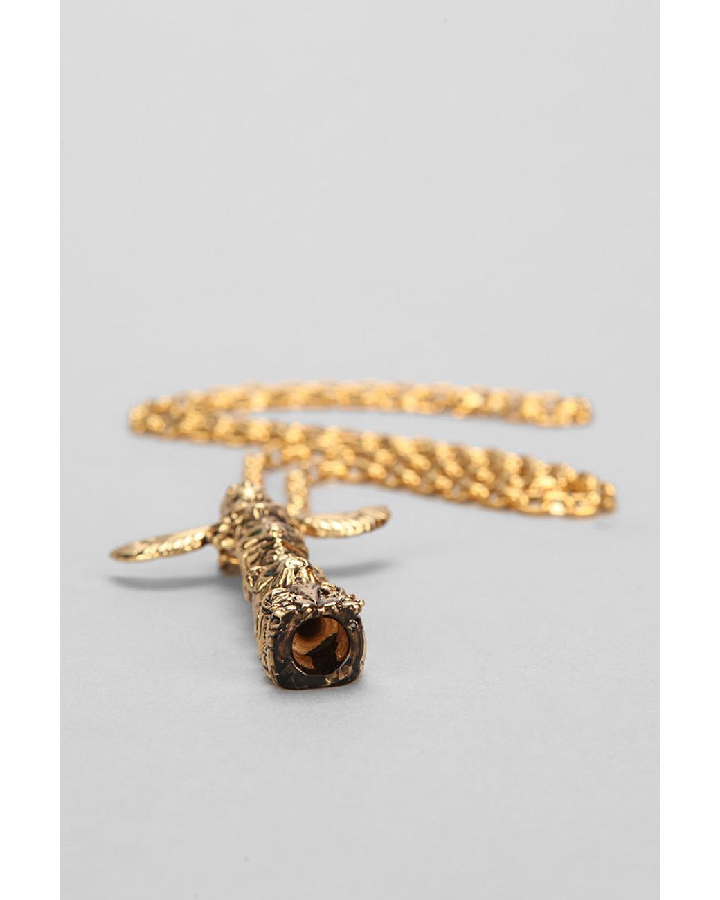 Urban Outfitters Han Cholo Peace Necklace in Gold (Metallic) | Lyst