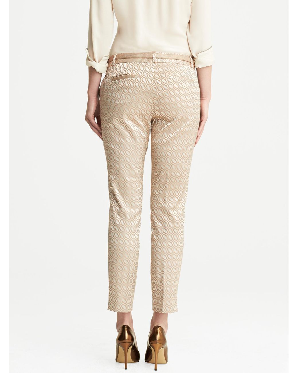 Banana Republic Camden Fit Beige 