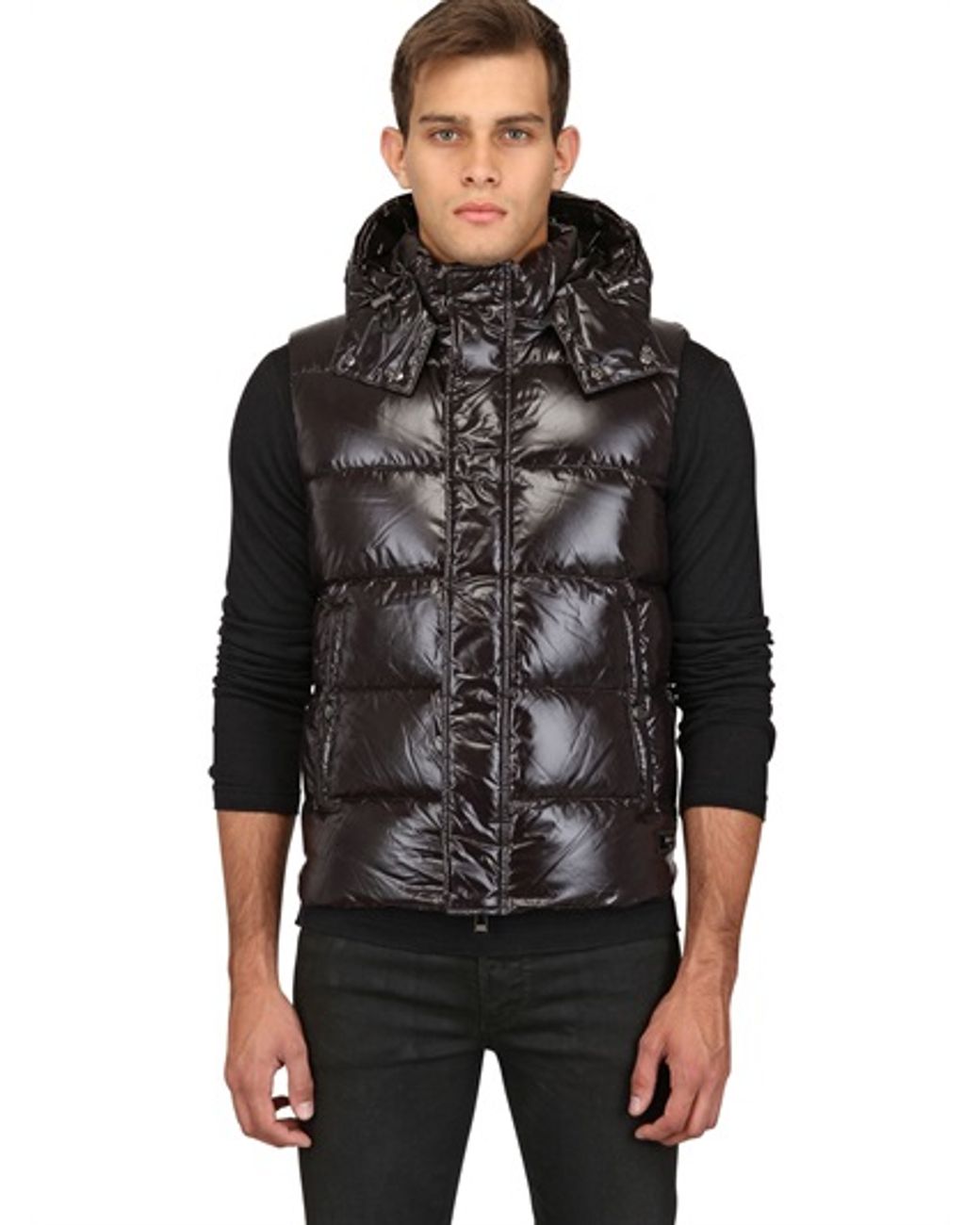 Shiny clearance down vest