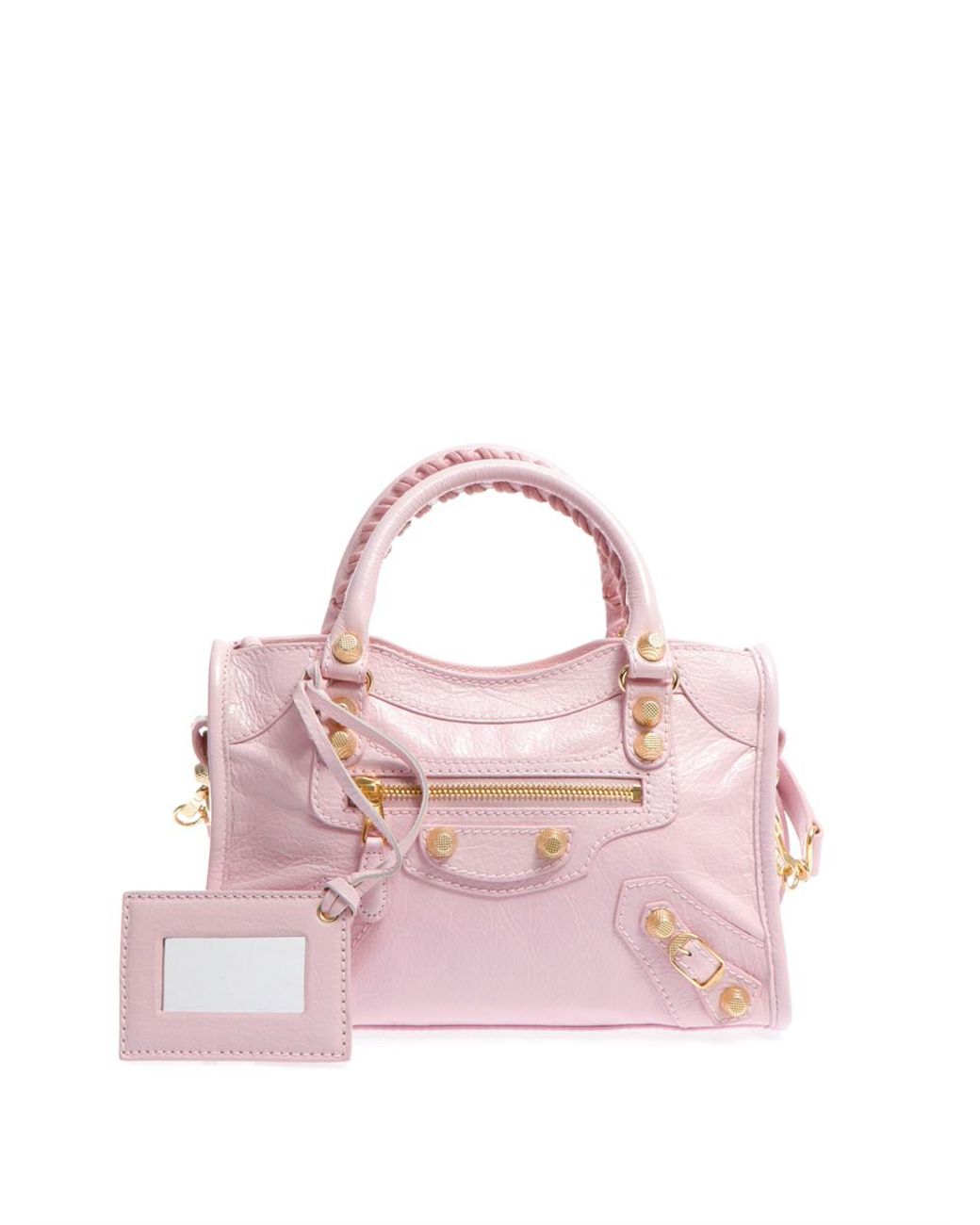 Balenciaga Giant Mini City Bag in Pink | Lyst