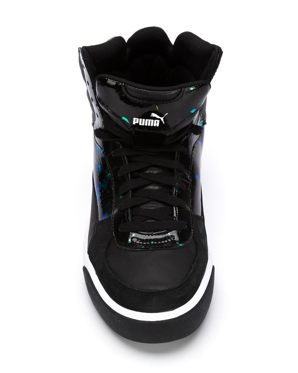 Alexander McQueen X Puma 'mcq Brace Mid' Sneakers in Black for Men | Lyst