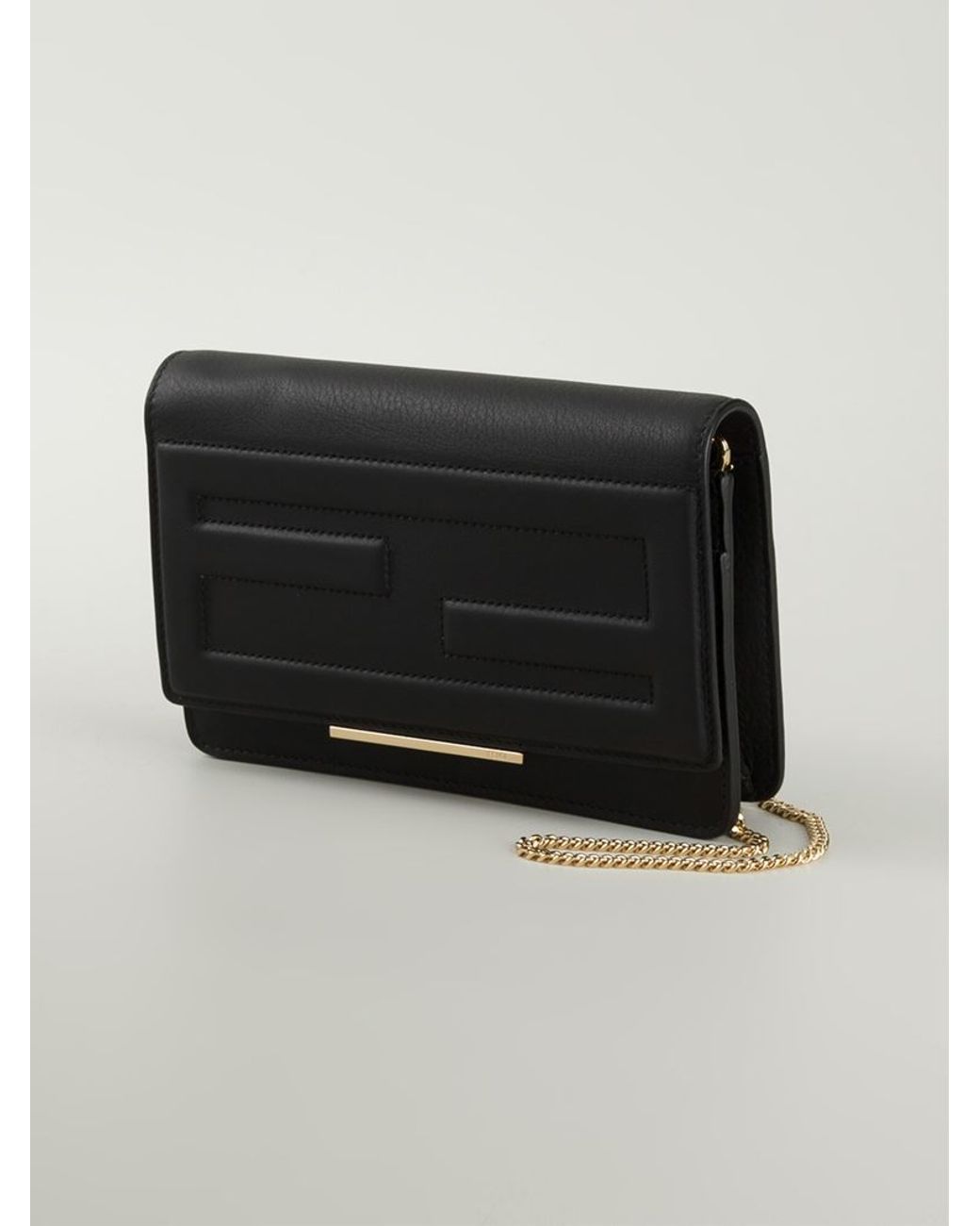Fendi Wallet on Chain - Black Wallets, Accessories - FEN25423