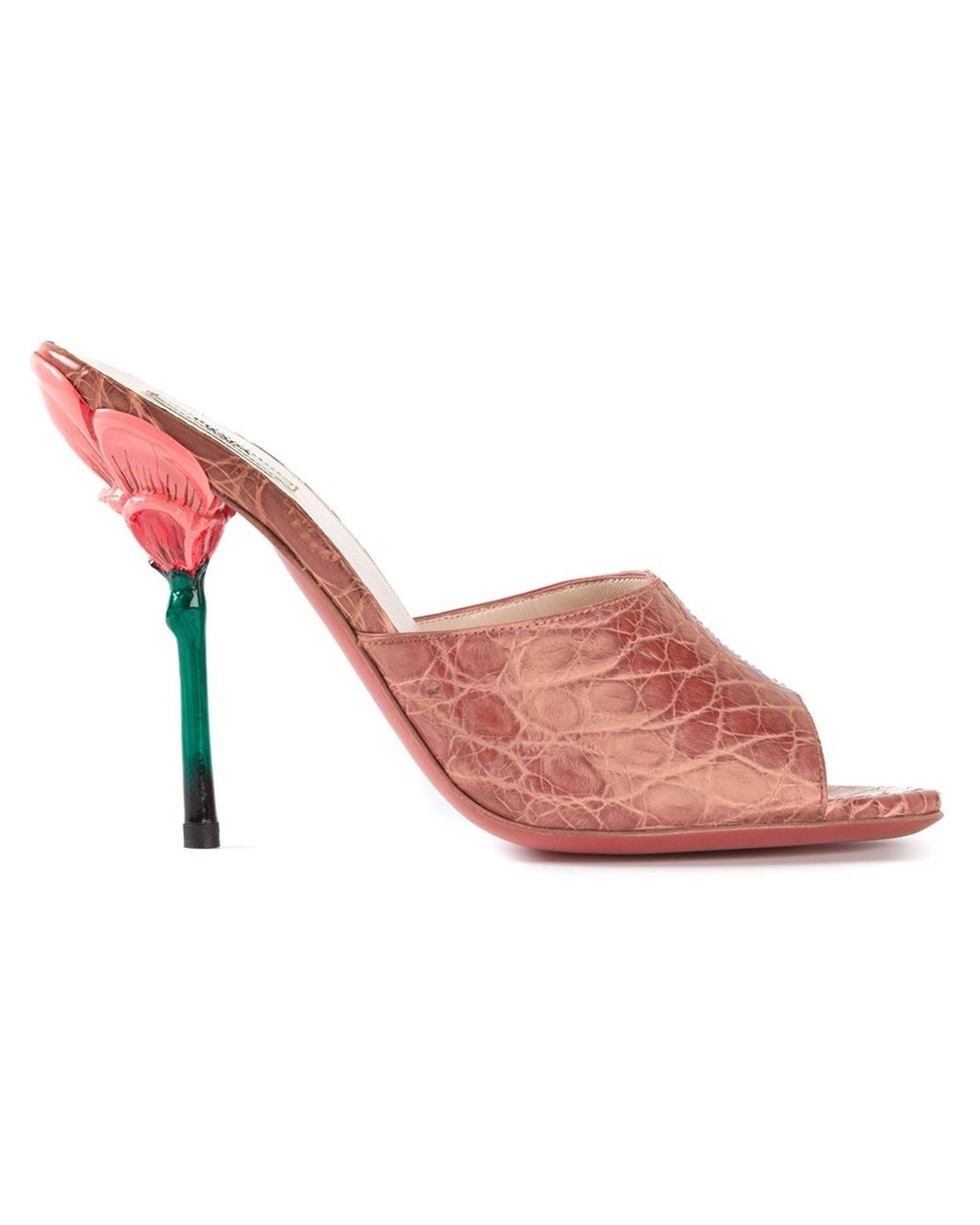 Prada mule heels store