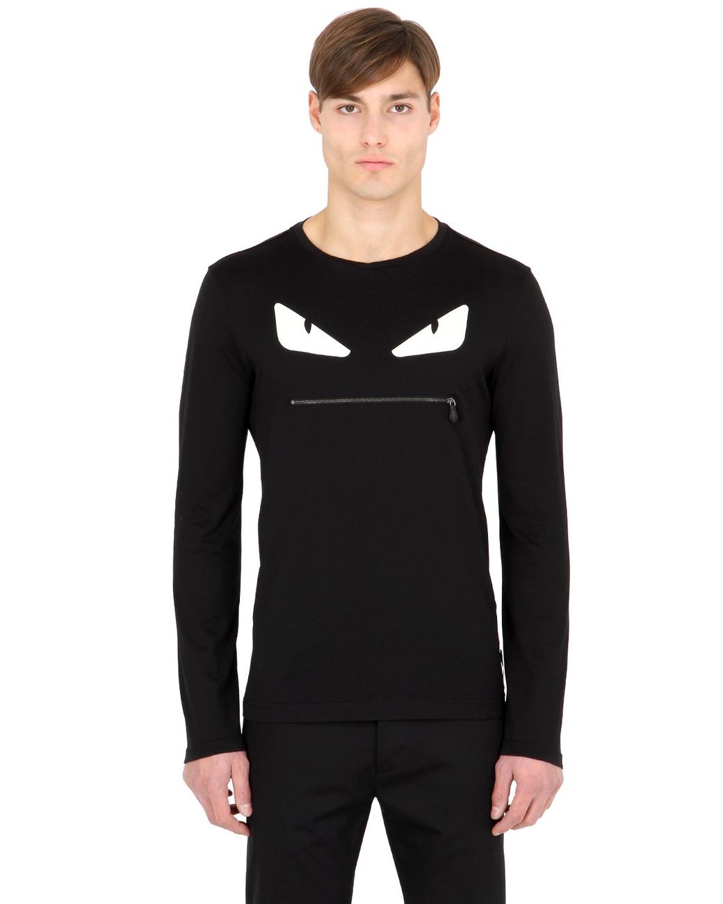 Fendi jumper top zip mouth