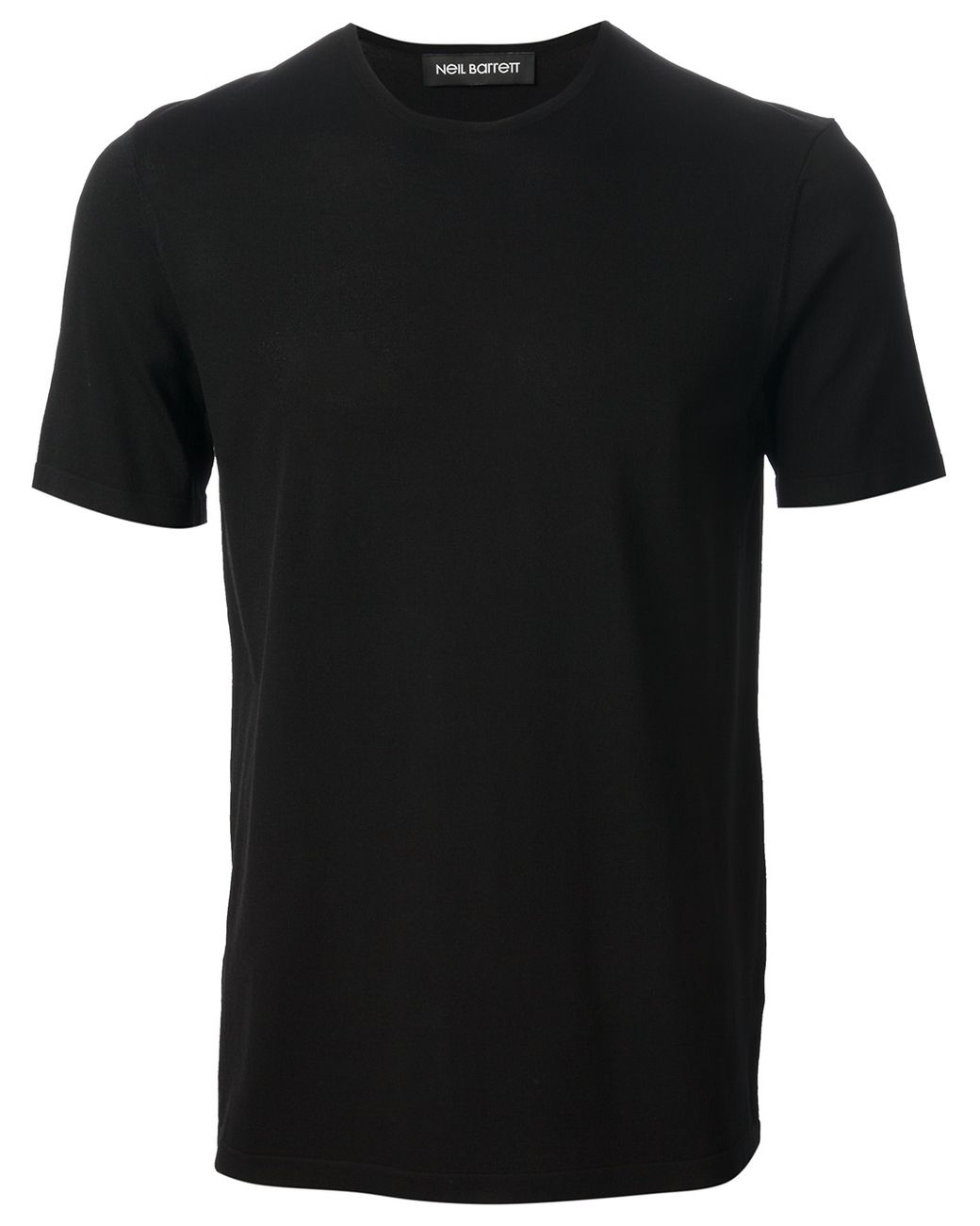 Neil Barrett Plain T-Shirt in Black for Men | Lyst