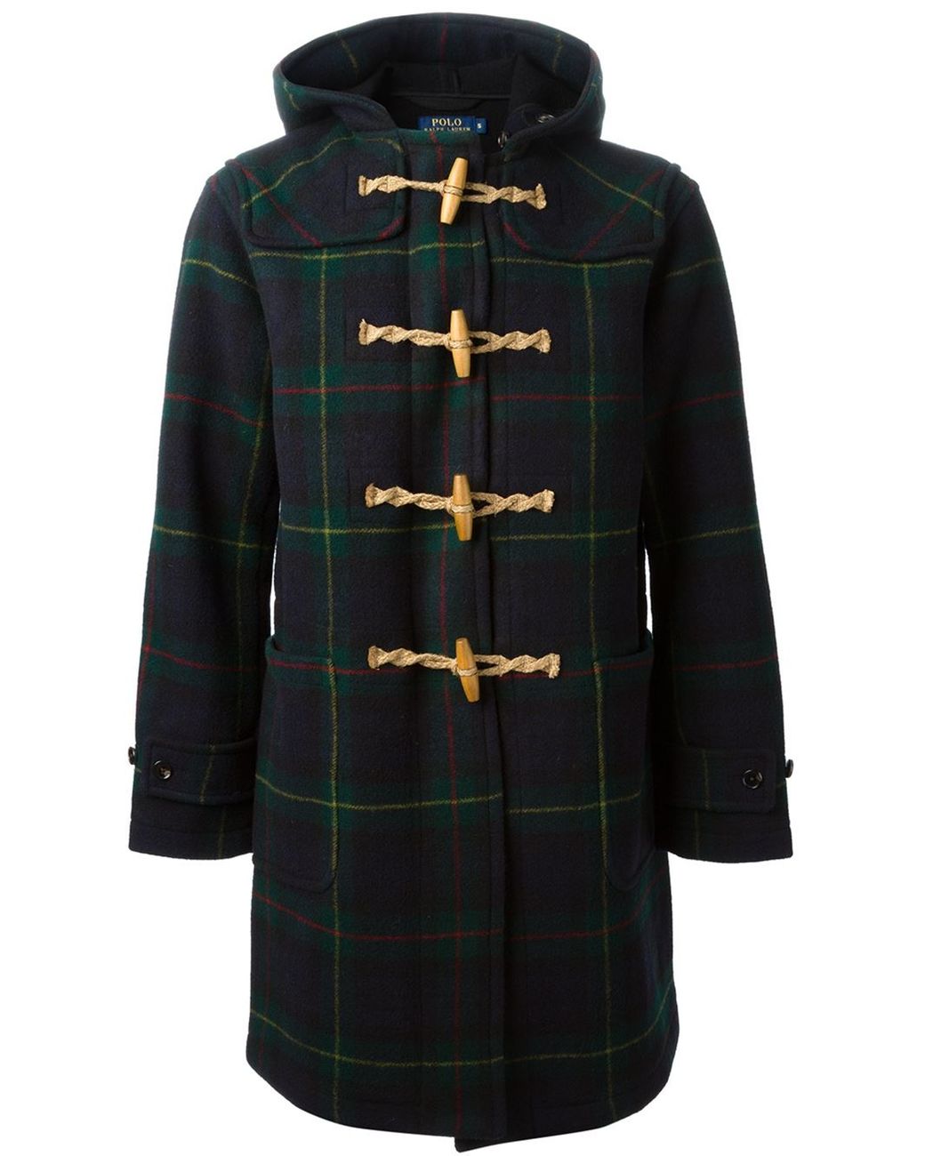 Polo Ralph Lauren Montgomery Duffle Coat in Green for Men | Lyst