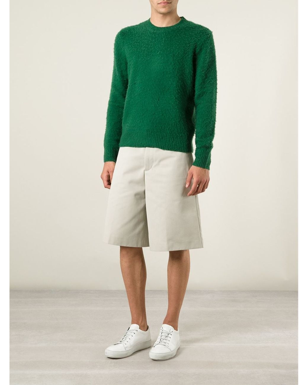 Acne Studios 'Peele' Sweater in Green for Men | Lyst