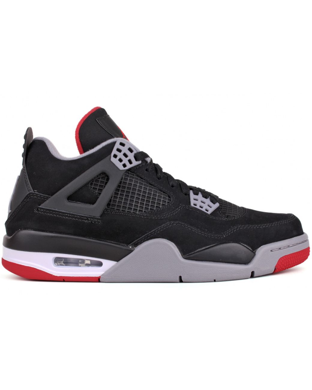 Nike Air Jordan 4 Retro 'bred' in Black for Men | Lyst
