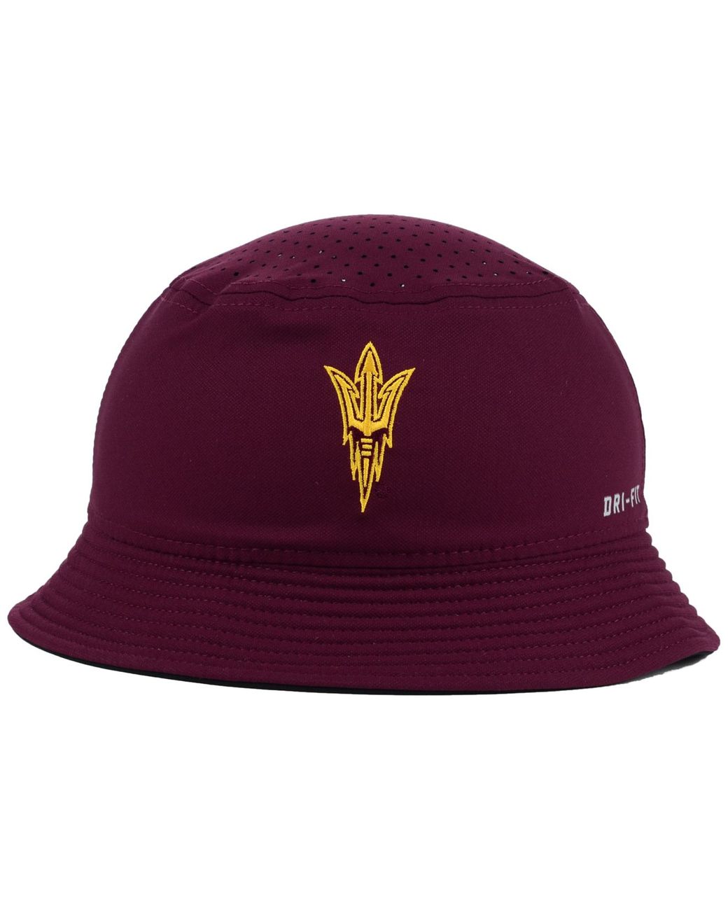 Sun Devils Vapor Bucket Hat in Maroon 