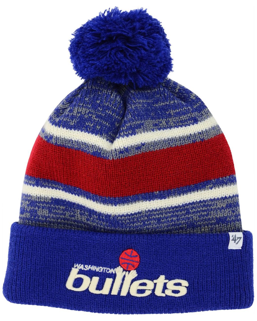 Washington Bullets Fairfax Knit Hat 
