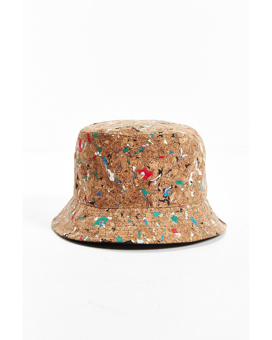 Kangol Cork Bucket Hat in Tan (Brown 