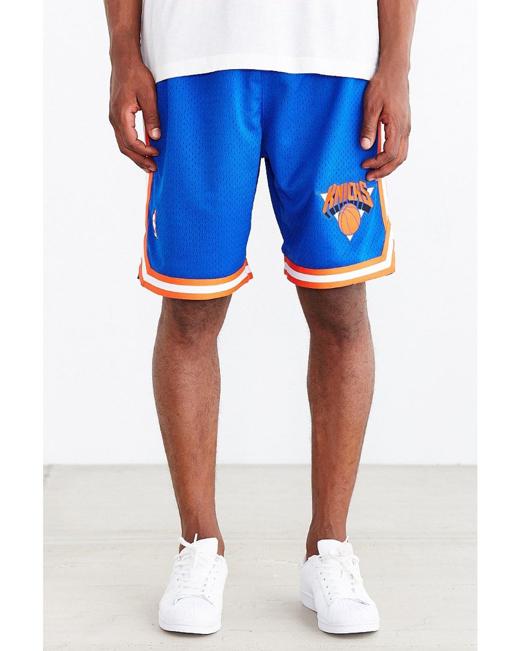 Mitchell & Ness Nylon Utility Shorts New York Knicks