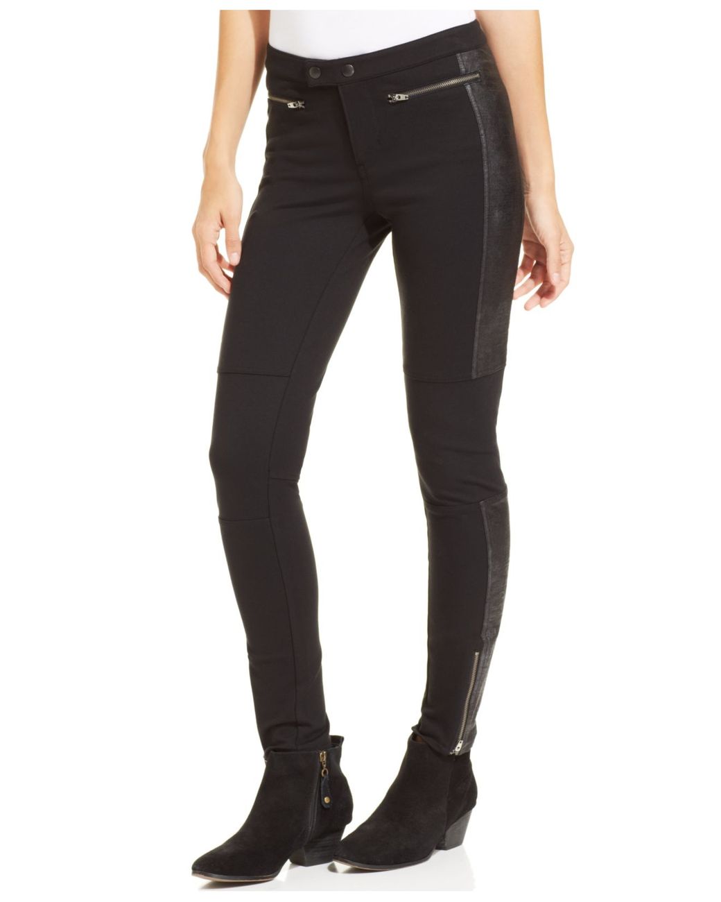 Calvin Klein Skinny Faux-Leather 