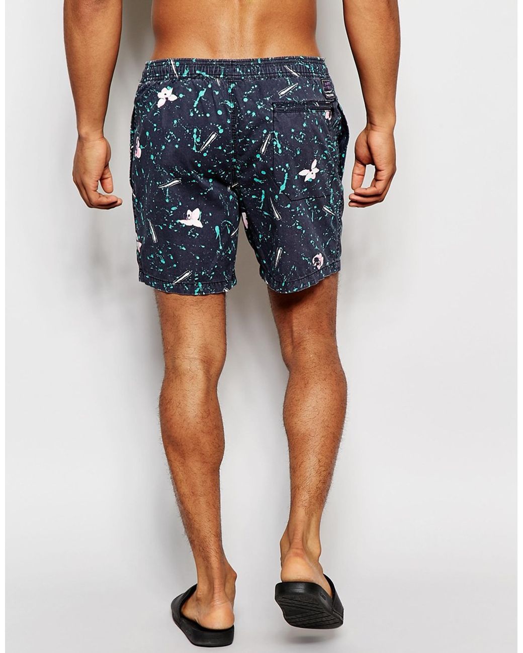 Quiksilver Cotton 16 Inch Swim Shorts 