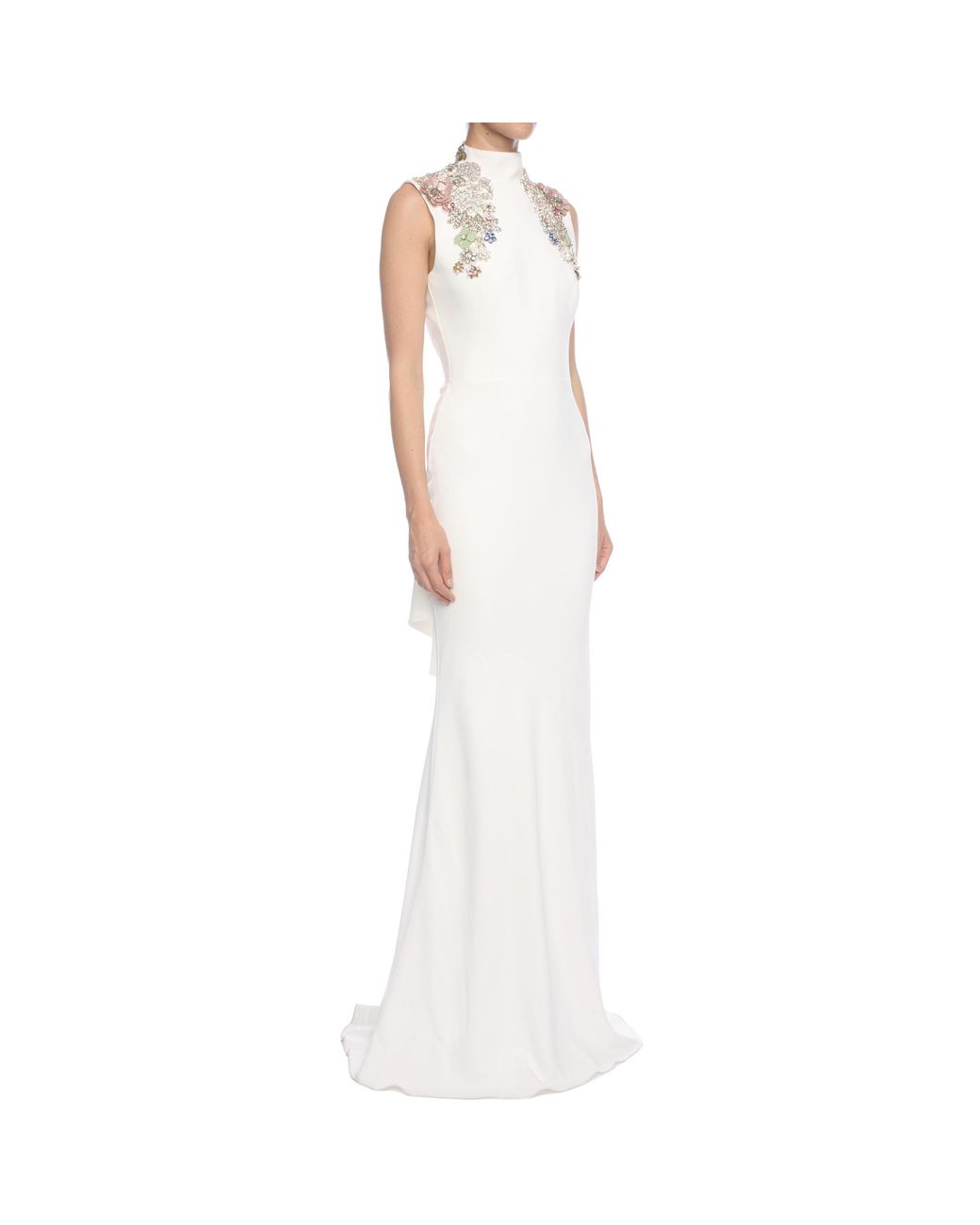 Alexander mcqueen store white gown