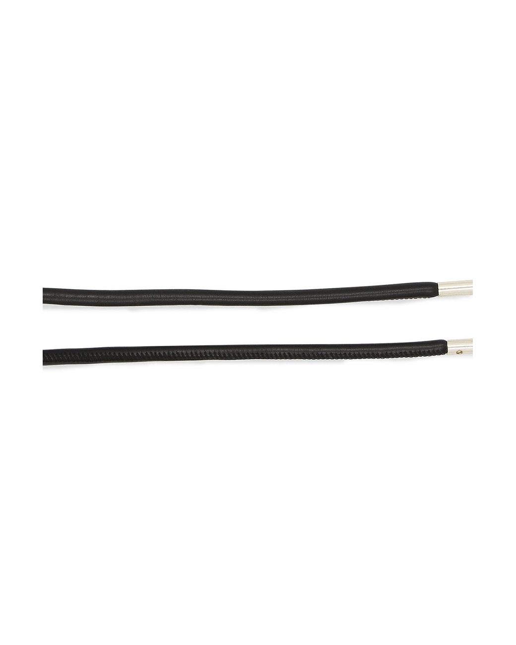 Anine Bing Leather Gaby Belt in Black 