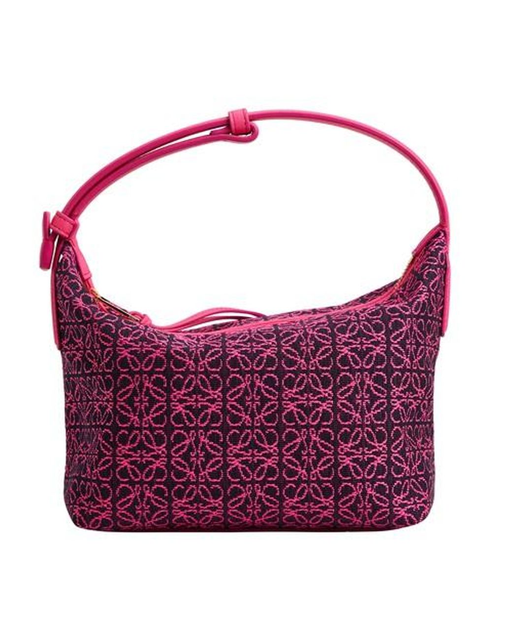 Loewe Small Cubi Anagram Bag in Pink_neon_pink (Purple) - Lyst
