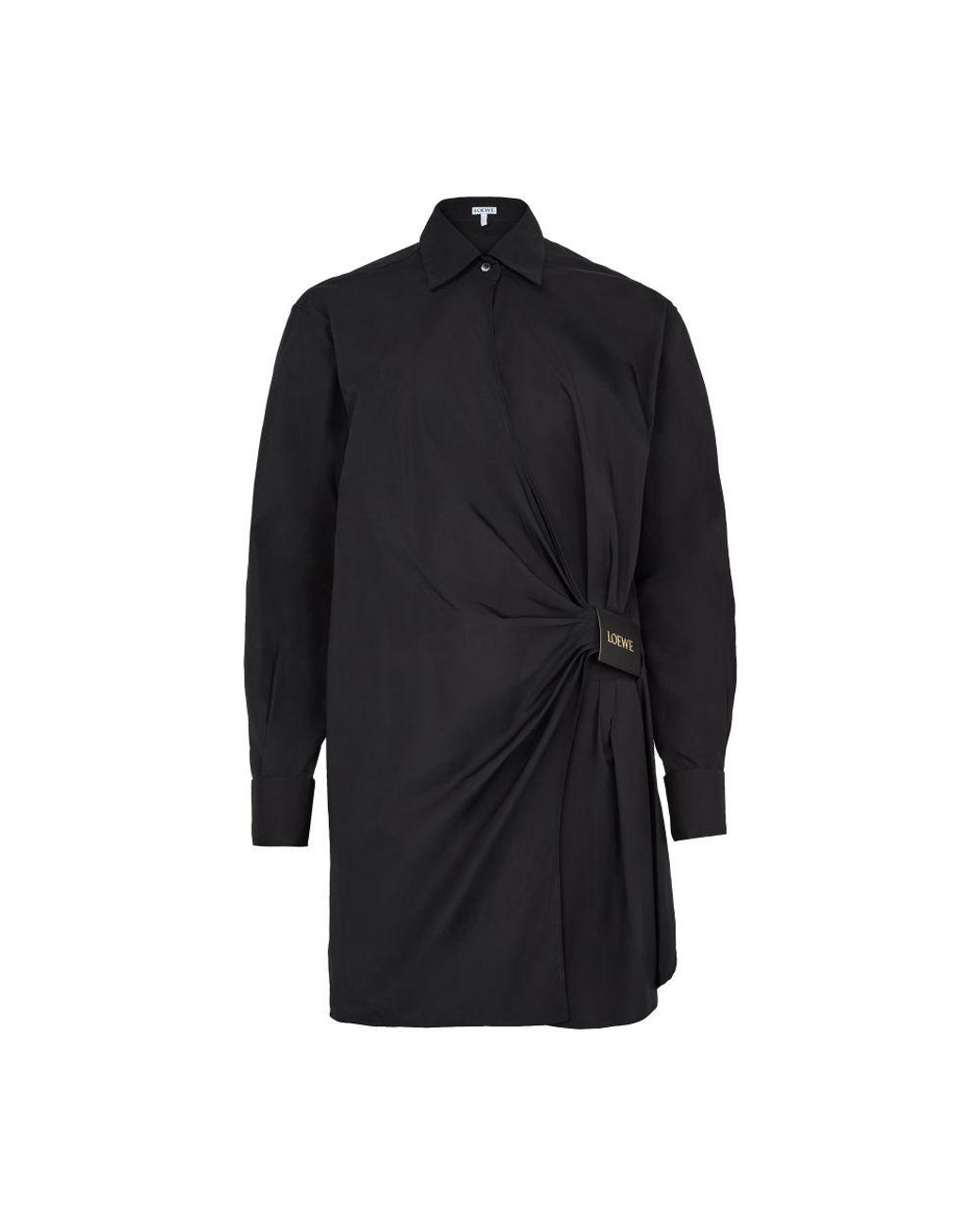 ワンピース LOEWE DOUBLE LAYER SHIRT DRESS LOEWE】Double layer shirt dress ワンピース・オールインワン