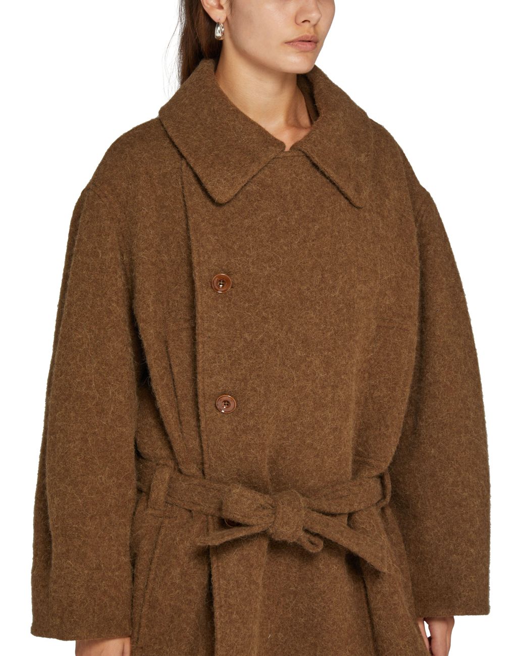 LEMAIRE ASYMMETRICAL BATHROBE COAT