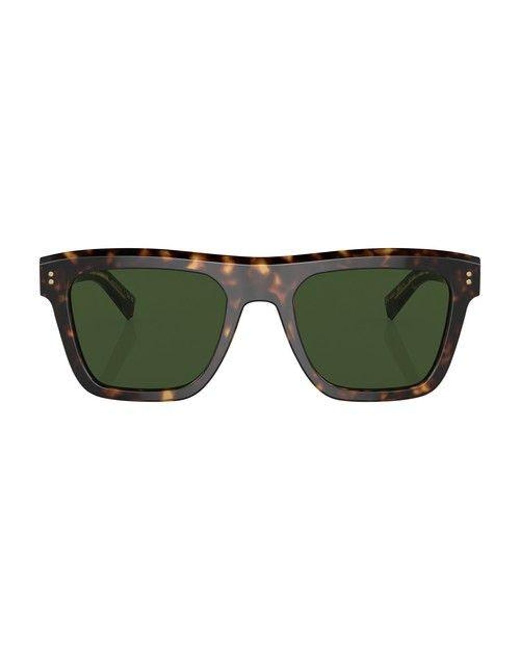 Dolce & Gabbana Dg4420 Square Sunglasses in Green for Men | Lyst